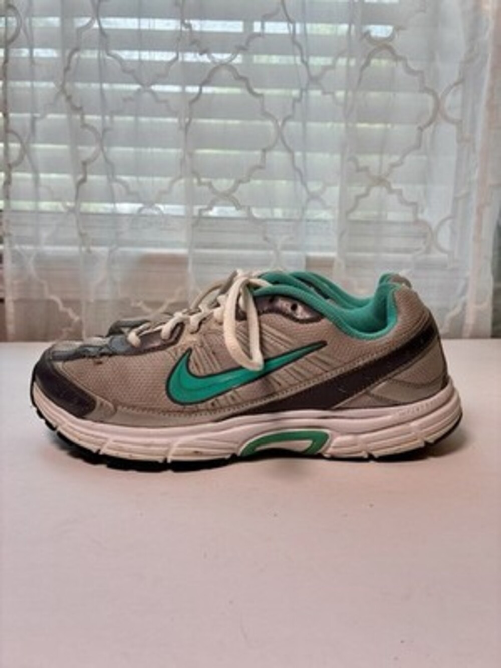 Nike Dart 7 women's Size 8.5 running shoes In Silver And Teal